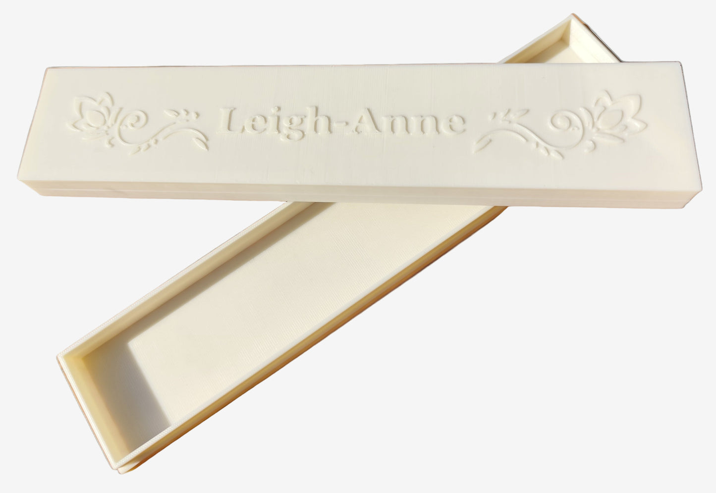 Personalized 3D Printed Jewelry Gift Box – Elegant Long Case for Necklaces or Bracelets
