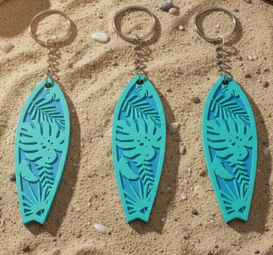 Surfboard Keyring