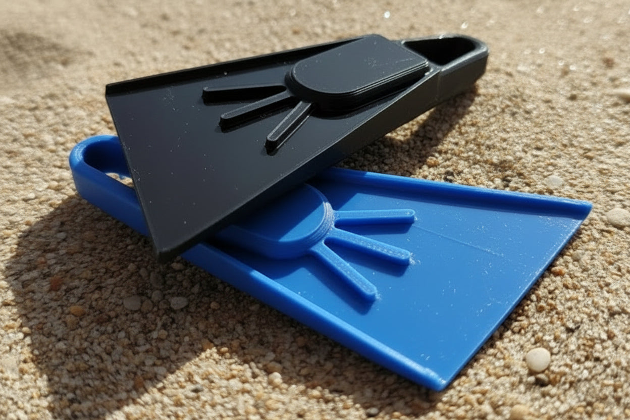 Mini Diving Flipper Keyrings