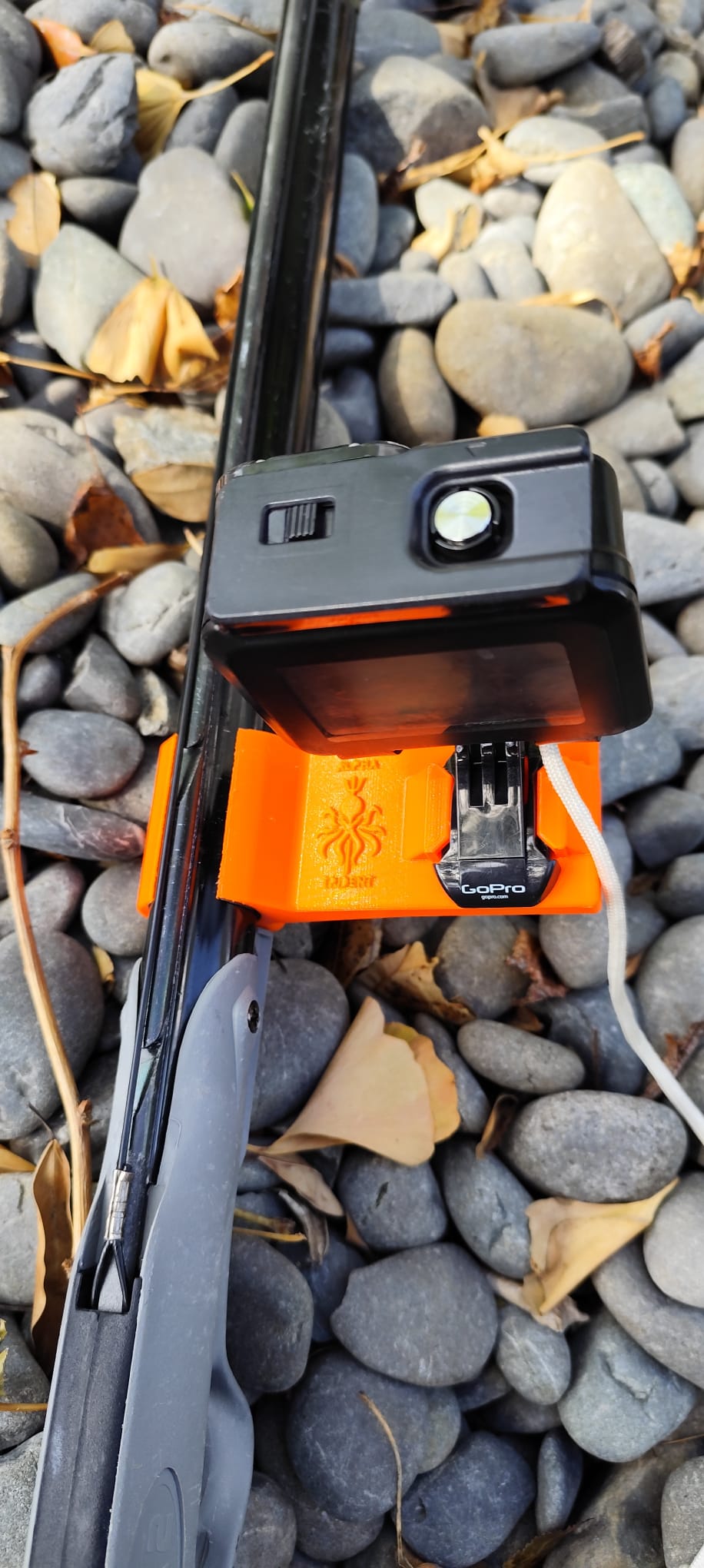 GoPro®-Compatible Speargun Mount – 30mm Barrel (Top & Bottom Camera Fit)
