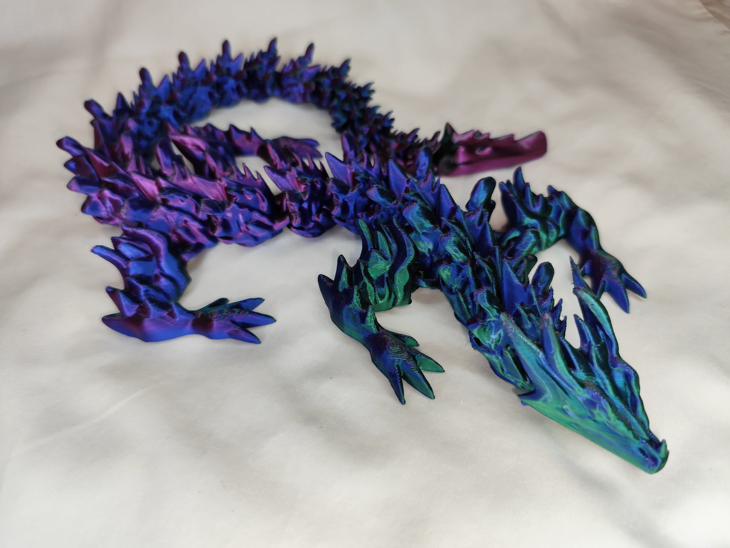 Majestic 3D-Printed Dragon – Large Filament Edition