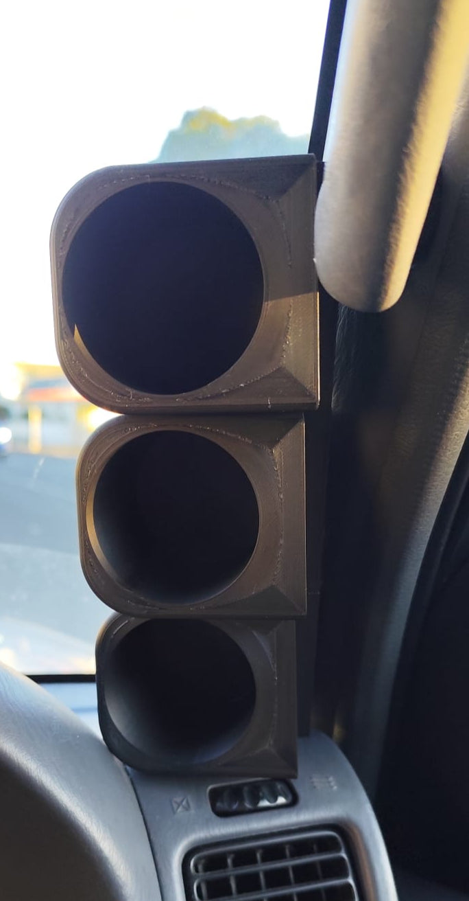 3D Printed Single/Dual/Triple Gauge Pod Holder – Custom Dashboard Mount or Pillar Pods